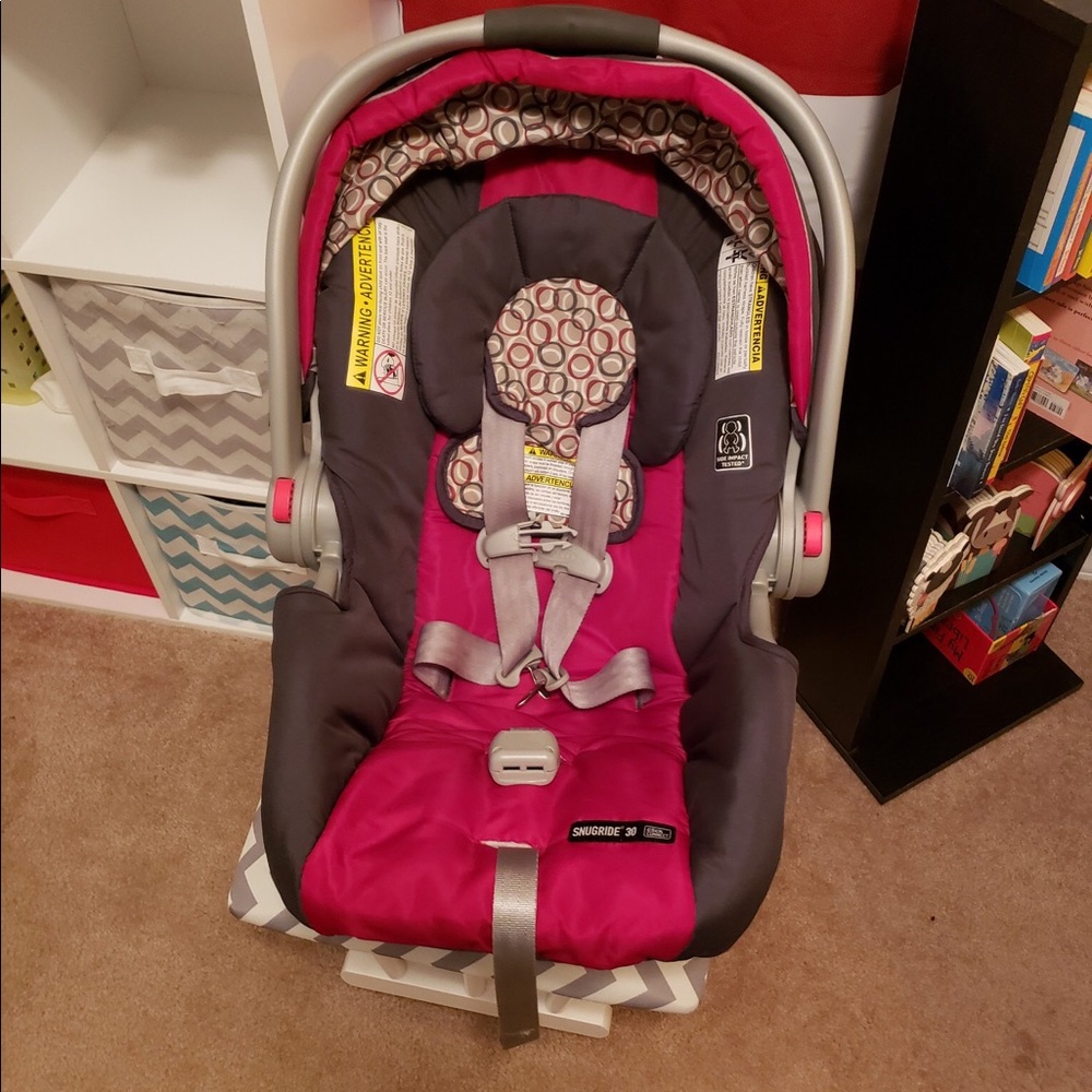 Infant car seat and stroller